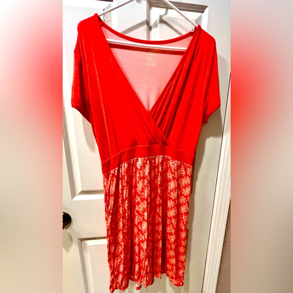NWOT - White Sierra midi dress, size L